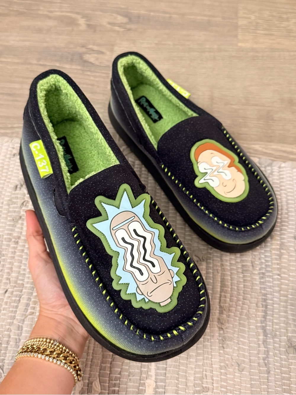 Rick and Morty Men’s Slippers